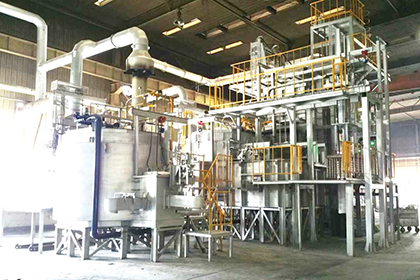 Tower Melting Furnace and Holding Furnace